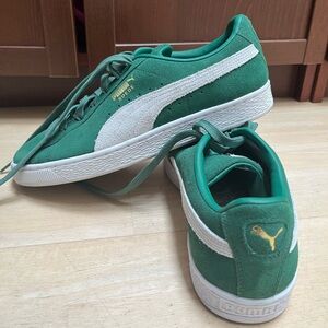 Suade Puma Classic Green Men’s 9